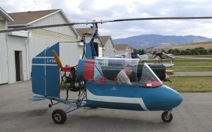 BARNETT J4B-J4B2 GYROPLANE – PLANS AND INFORMATION SET FOR HOMEBUILD – 1 or 2 SEAT VOLKSWAGEN or CONTINENTAL O200 – C65/85