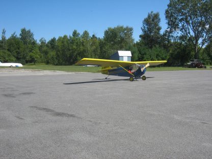 LE PELICAN PART103 ULTRALIGHT – PLANS AND INFORMATION SET FOR HOMEBUILD AIRCRAFT – SIMPLE AND CHEAP 1 SEAT TUBE-FABRIC