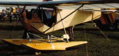 LE PELICAN PART103 ULTRALIGHT – PLANS AND INFORMATION SET FOR HOMEBUILD AIRCRAFT – SIMPLE AND CHEAP 1 SEAT TUBE-FABRIC