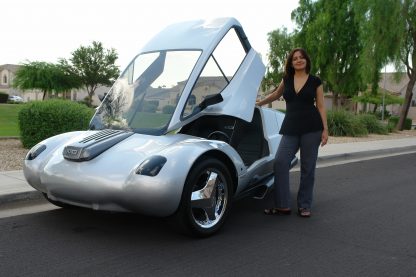 Riley XR3 Plug-In Hybrid 125-225MPGe Vehicle in CAD You can build it from plans!
