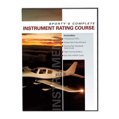 SPORTYS COMPLETE INSTRUMENT RATING COURSE - 7 DVD