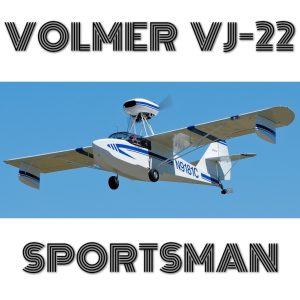 VOLMER VJ-22 SPORTSMAN – PLANS AND INFORMATION SET FOR HOMEBUILD AMPHIBIOUS AIRCRAFT
