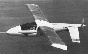 MINI-IMP TAYLOR AEROCAR – PLANS AND INFORMATION SET FOR HOMEBUILD ONE SEAT VERY HIGH SPEED PUSHER AIRCRAFT WITH ANY ENGINE FROM 60 TO 115HP (60-hp Franklin, 60-hp Limbach VW, 70-hp Turbo Revmaster VW, 100-hp Continental or 115-hp Avco Lycoming)