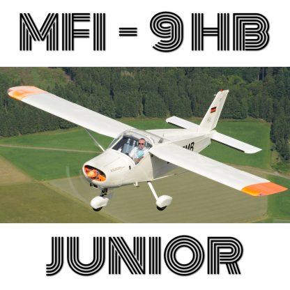 MFI-9HB JUNIOR - PLANS AND INFORMATION SET FOR HOMEBUILD (Bölkow Bo-208, Malmö-SAAB)