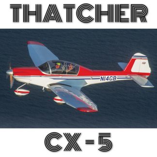 THATCHER CX-5 – PLANS AND INFORMATION SET FOR HOMEBUILD – SIMPLE & CHEAP FULL METAL VOLKSWAGEN TWO PLACE TANDEM