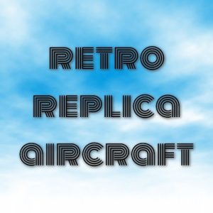 retro replica aircraft