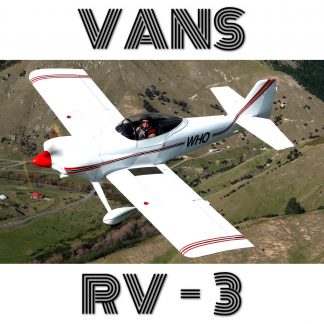 VANS RV-3 - PAPER PLANS AND INFORMATION PACK FOR HOMEBUILD HIGH PERFOMANCE AIRCRAFT!
