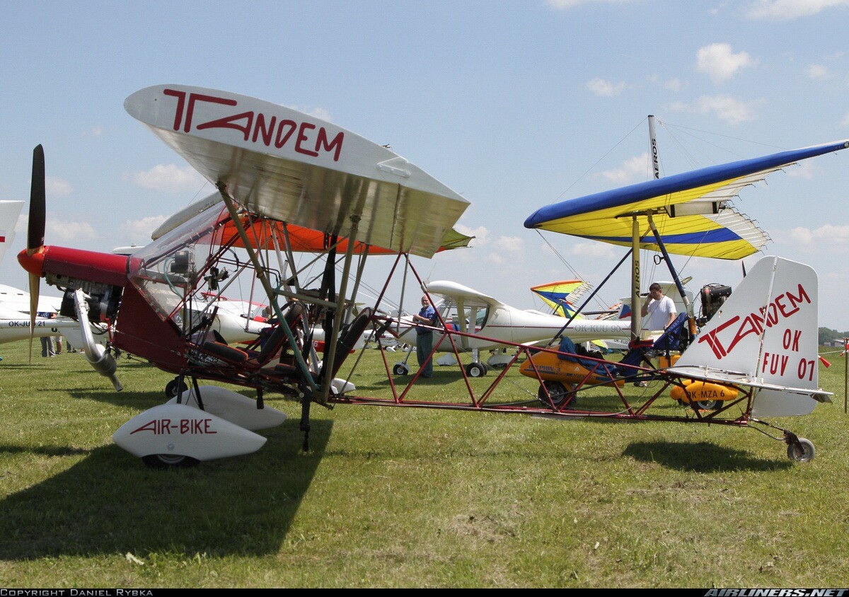 AIRBIKE TANDEM PLANS AND INFORMATION PACK FOR HOMEBUILD