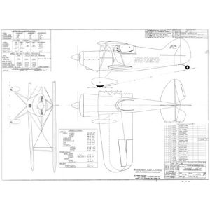 BANTY PITTS S1S – PLANS AND INFORMATION SET FOR HOMEBUILD AIRCRAFT