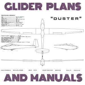 BJ-1B DUSTER PLANS AND INFORMATION SET - buy on the site buildandfly.shop