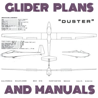 GLIDER PLANS AND MANUALS