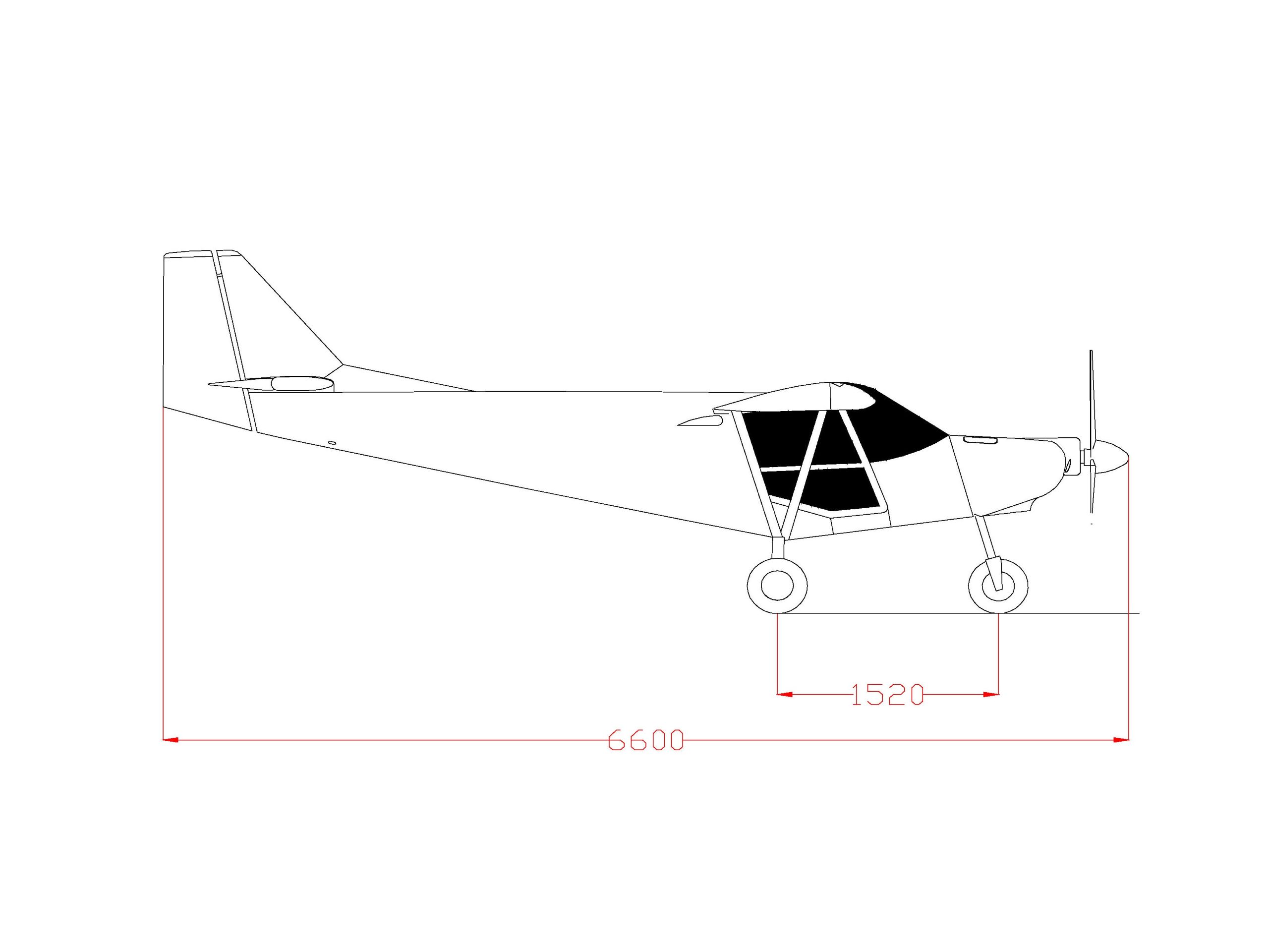 ICP Savannah-S - 3 views - buy on buildandfly.shop aircraft plans and manuals
