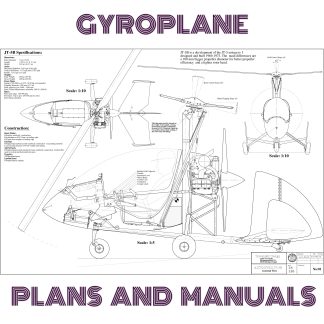 GYROPLANE PLANS AND MANUALS