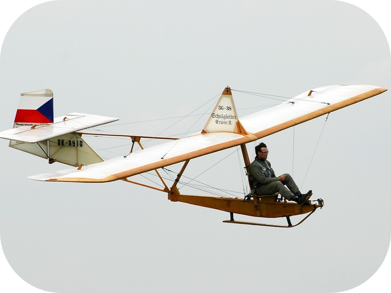SG-38 Schulgleiter Schneider DFS 108-14 - buy on buildandfly.shop primary glider plans and manuals