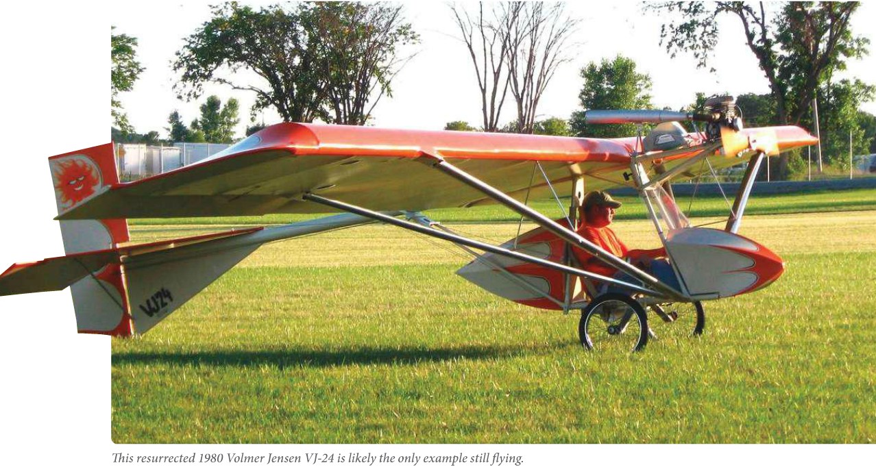 Volmer Jensen VJ-24W SunFun FAR Part 103 ultralight - buy on buildandfly.shop aircraft plans and manuals