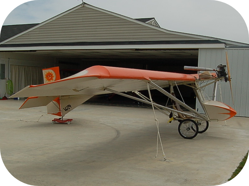 Volmer Jensen VJ-24W SunFun FAR Part 103 ultralight - SolidWorks