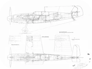 buy factory drawings of legendary aircraft